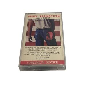 👠 Bruce Springsteen Born in the USA Cassette